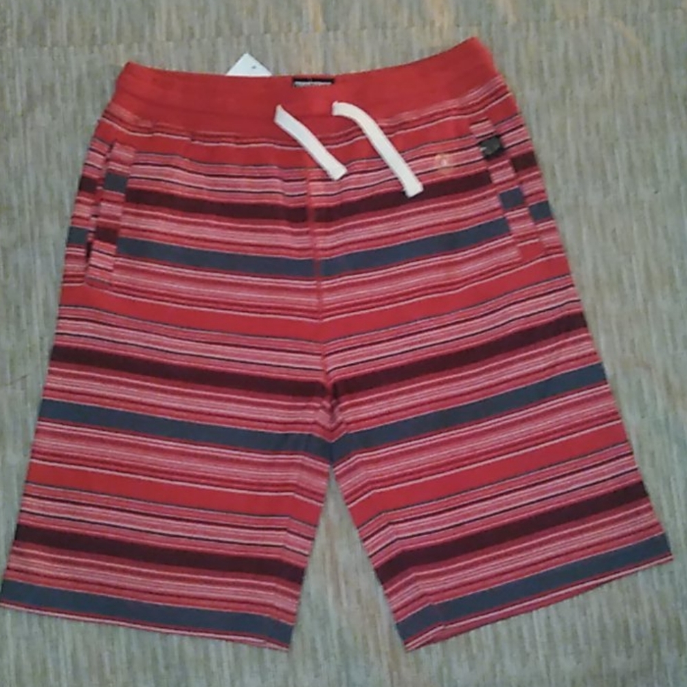 ALIFE STRAIGHT AND NARROW KNIT SHORT CHILI RED